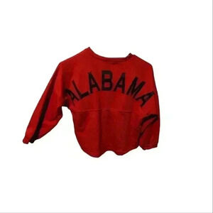Girls Alabama jersey spirit shirts pomelo red size xs